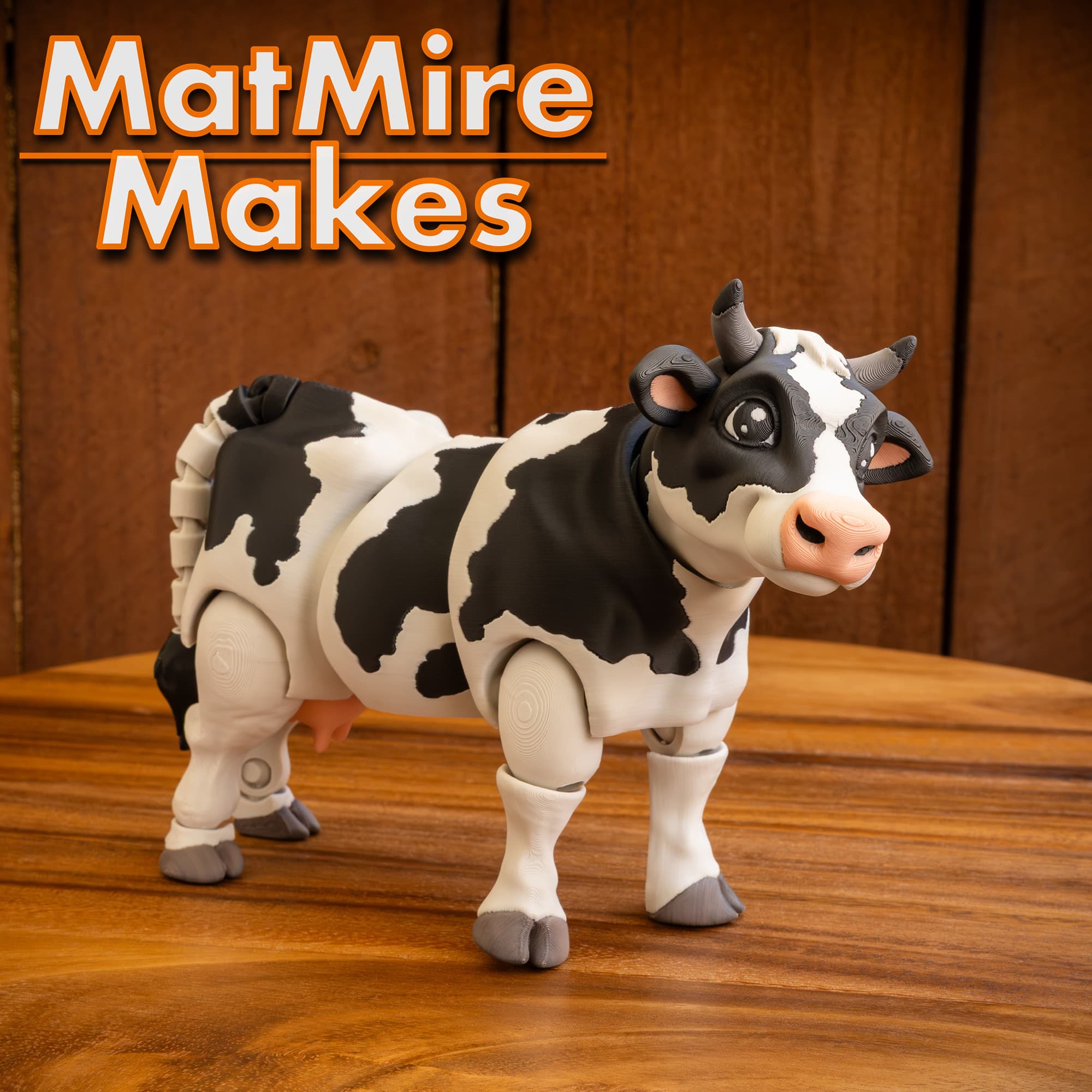 Dairy Cow - Flexi Zoo Model