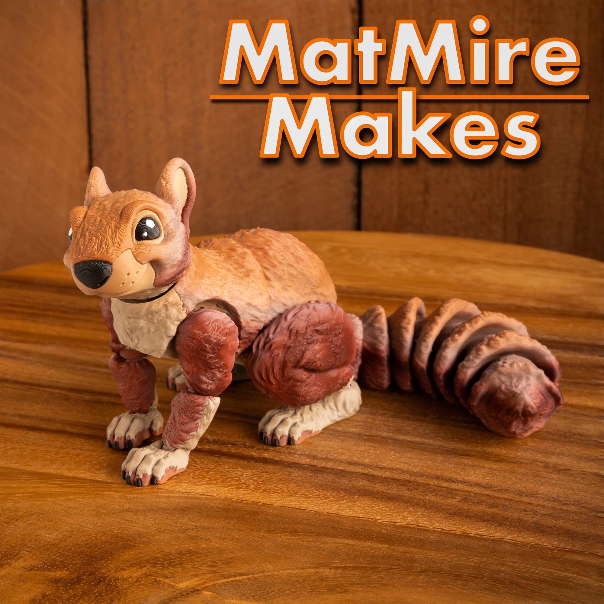 Squirrel - Flexi Zoo Model