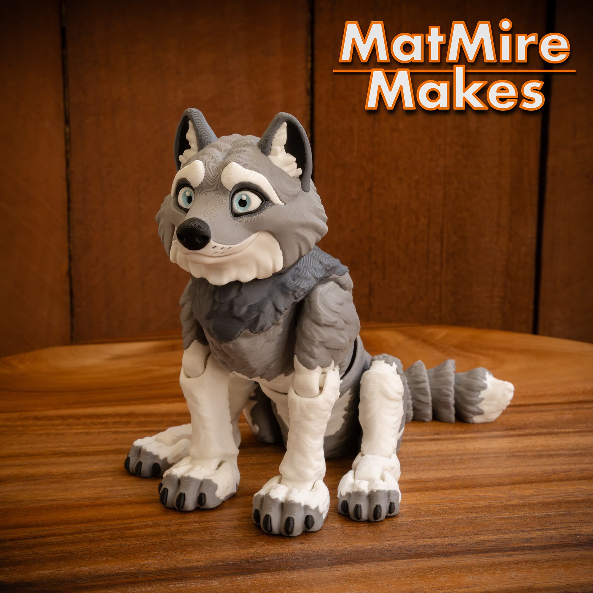 Wolf - Flexi Zoo Model